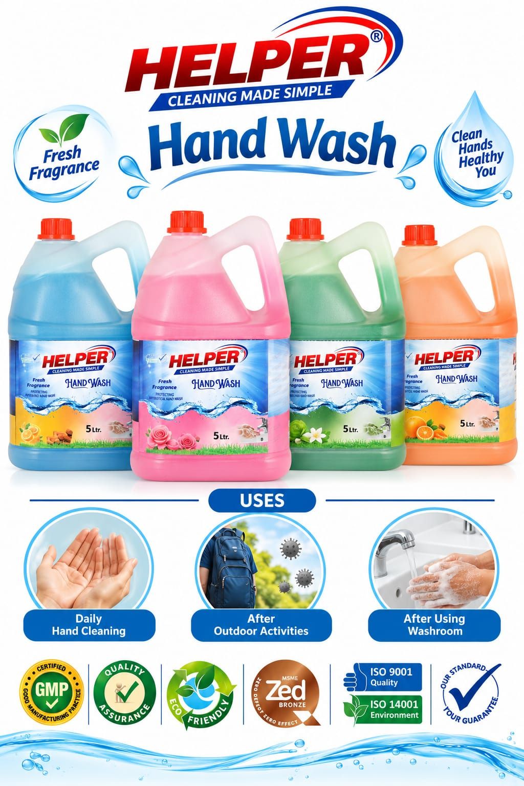 Hand Wash Liquid 5L Can image 1
