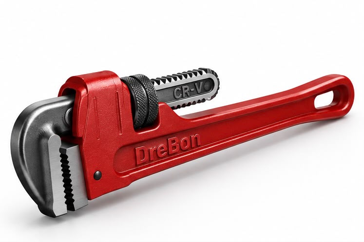 DREBON DB-PW-18 HEAVY DUTY Pipe Wrench image 1