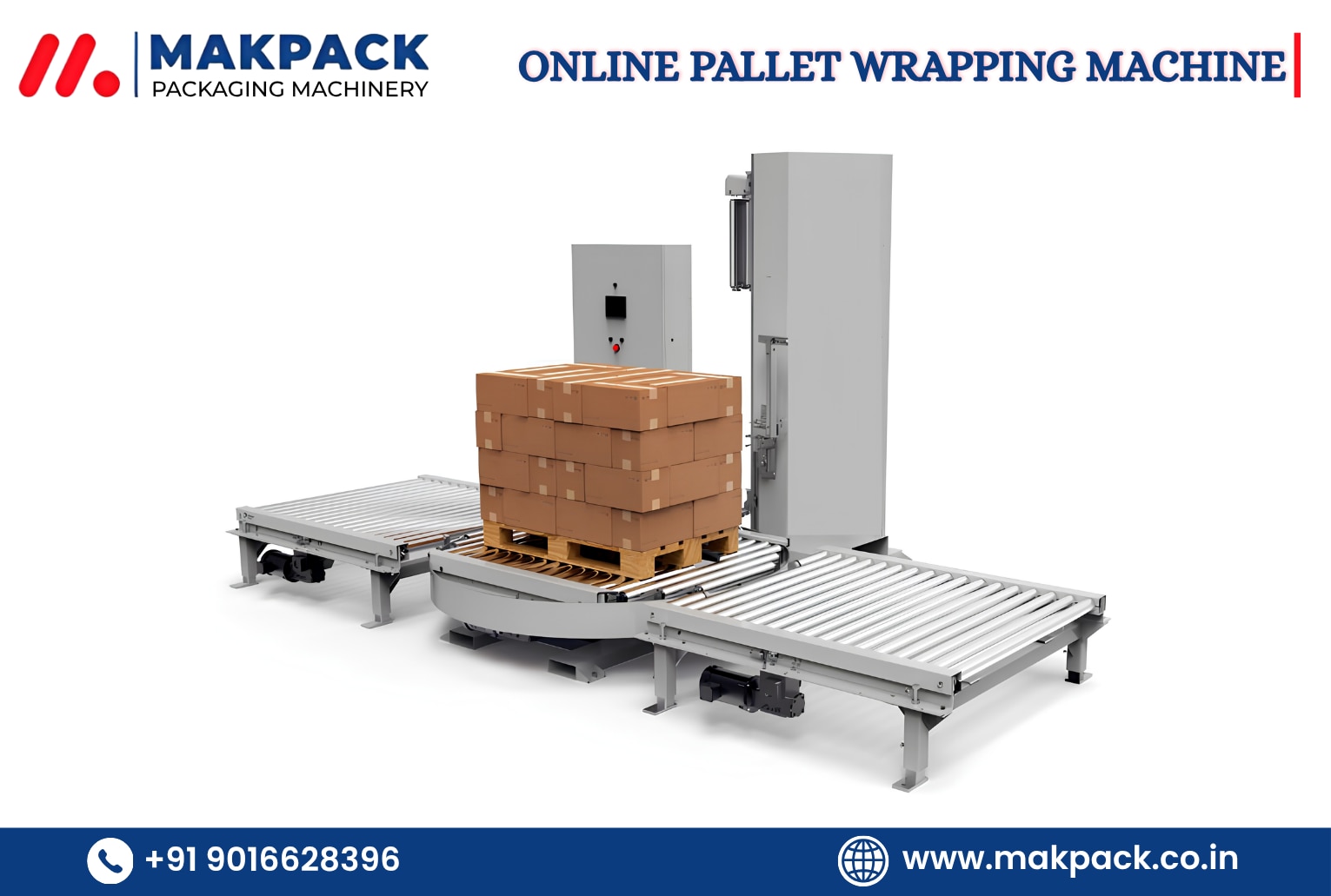 ONLINE PALLET WRAPPING MACHINE image 1