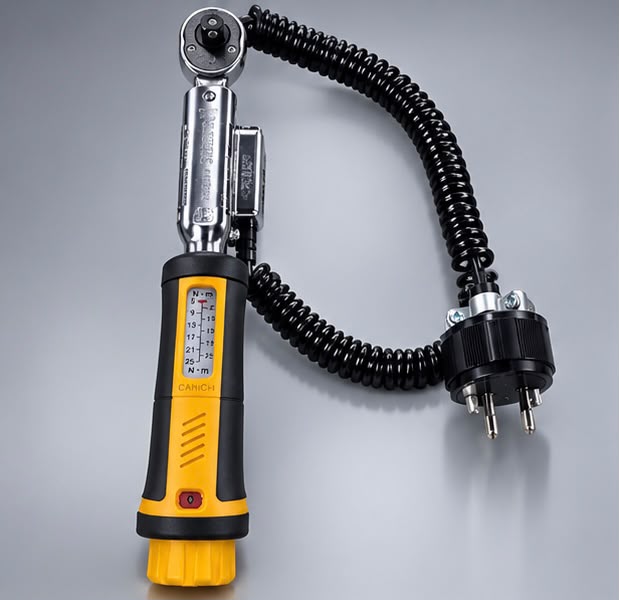 TOHNICHI QLLS25N5 LIMIT SWITCH TORQUE WRENCH WITH DISPLAY image 1