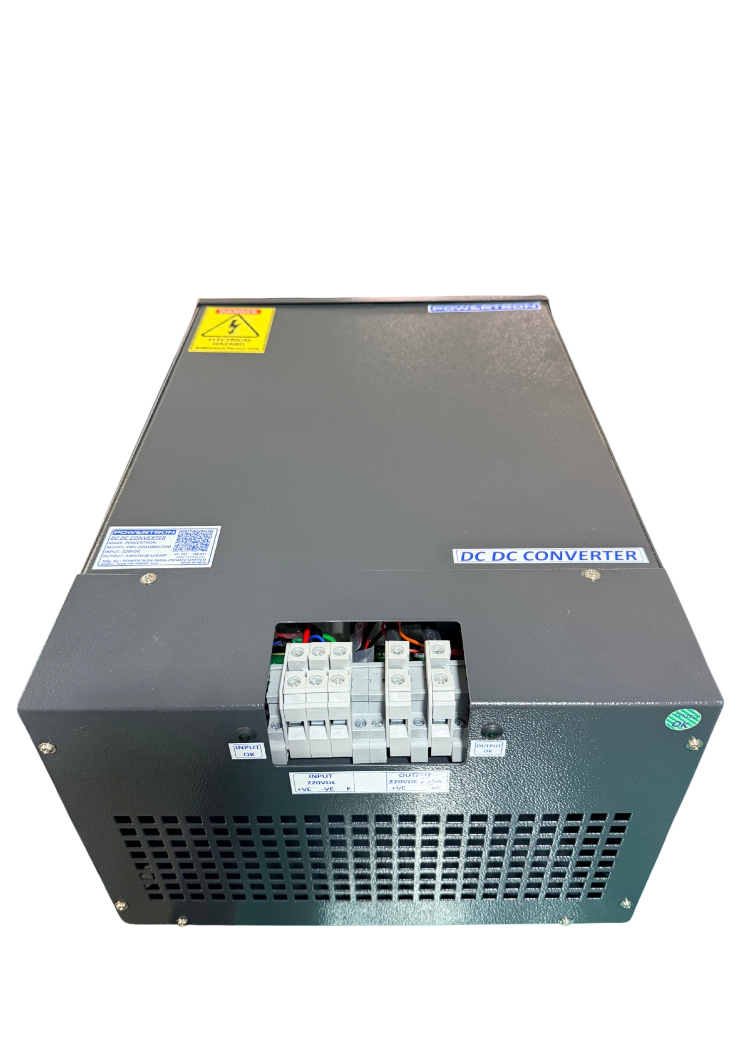 Enclosed Panel Mount DC to DC Converter for Industrial Test Equipment image 1