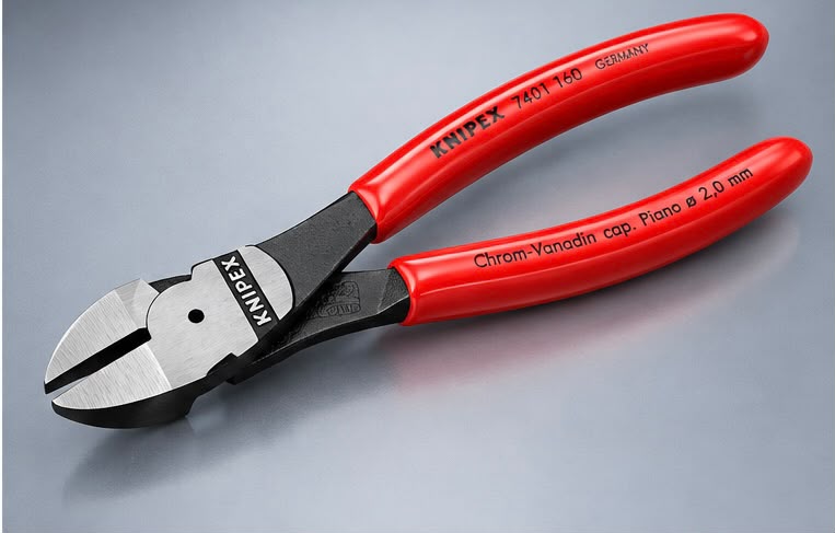KNIPEX 74 01 160 High Leverage Diagonal Cutter image 1