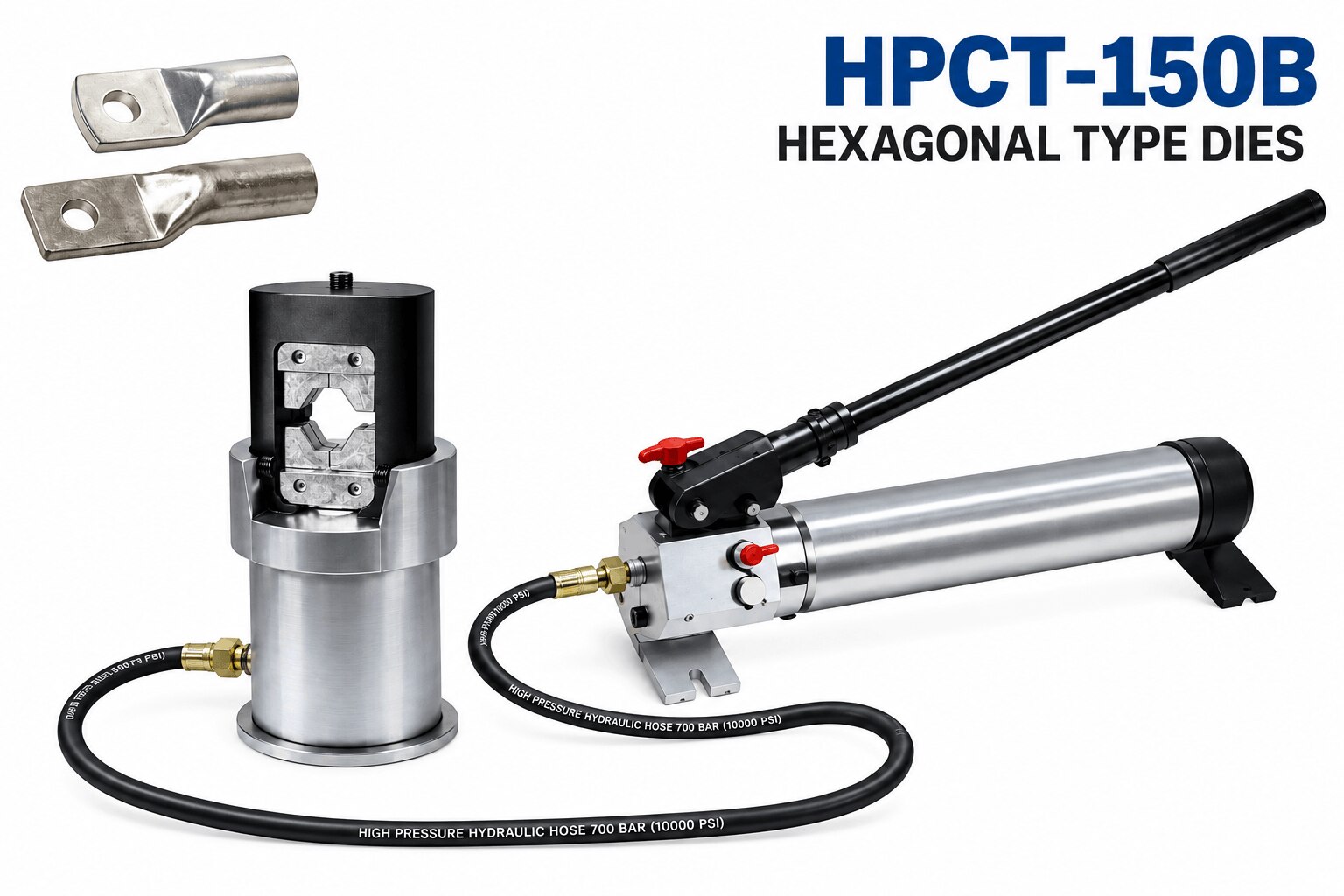 Jainson Hydraulic Crimping Tool - HPCT 150B (Hexagonal) image 1