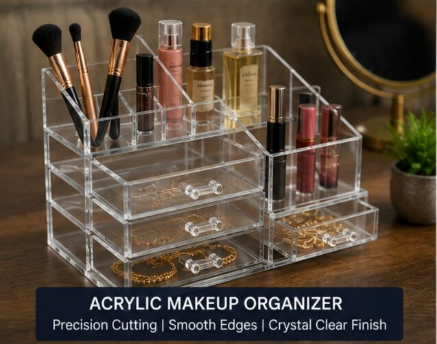 Acrylic Makeup Organizer