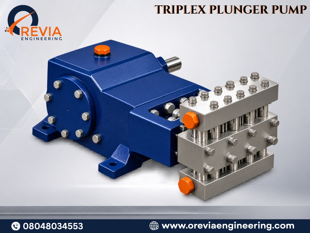 TRIPLEX PLUNGER PUMP image 1
