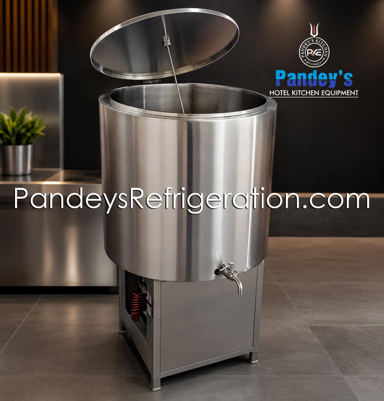 SS milk chiller