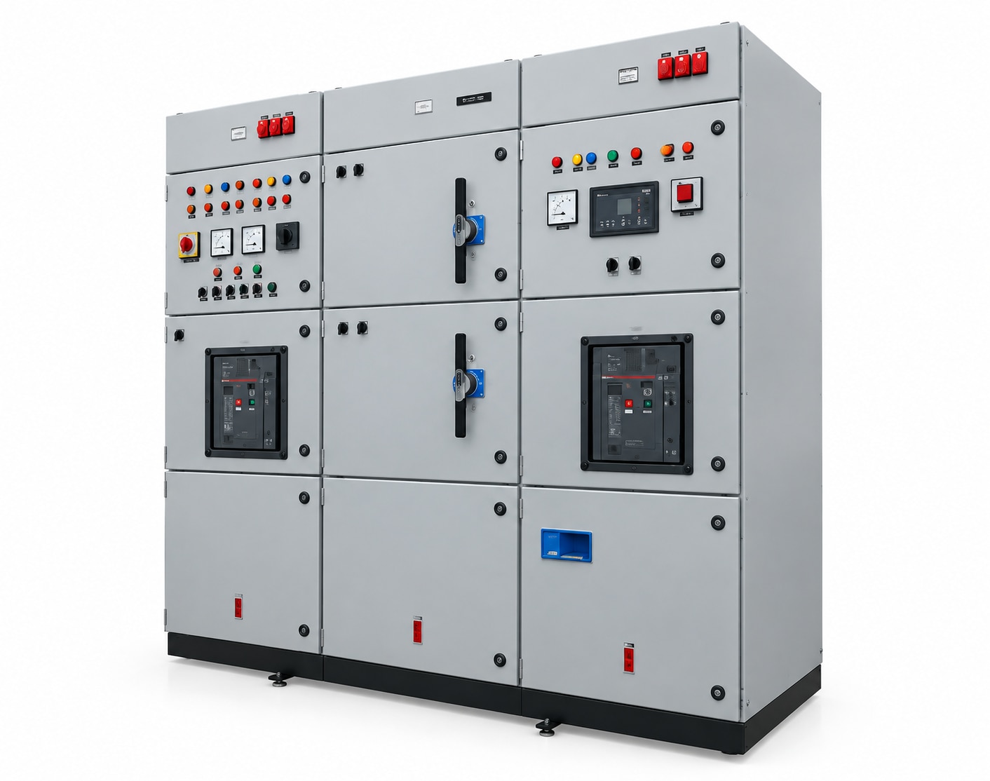 Mild Steel DG Synchronization Panel 40 KVA image 1