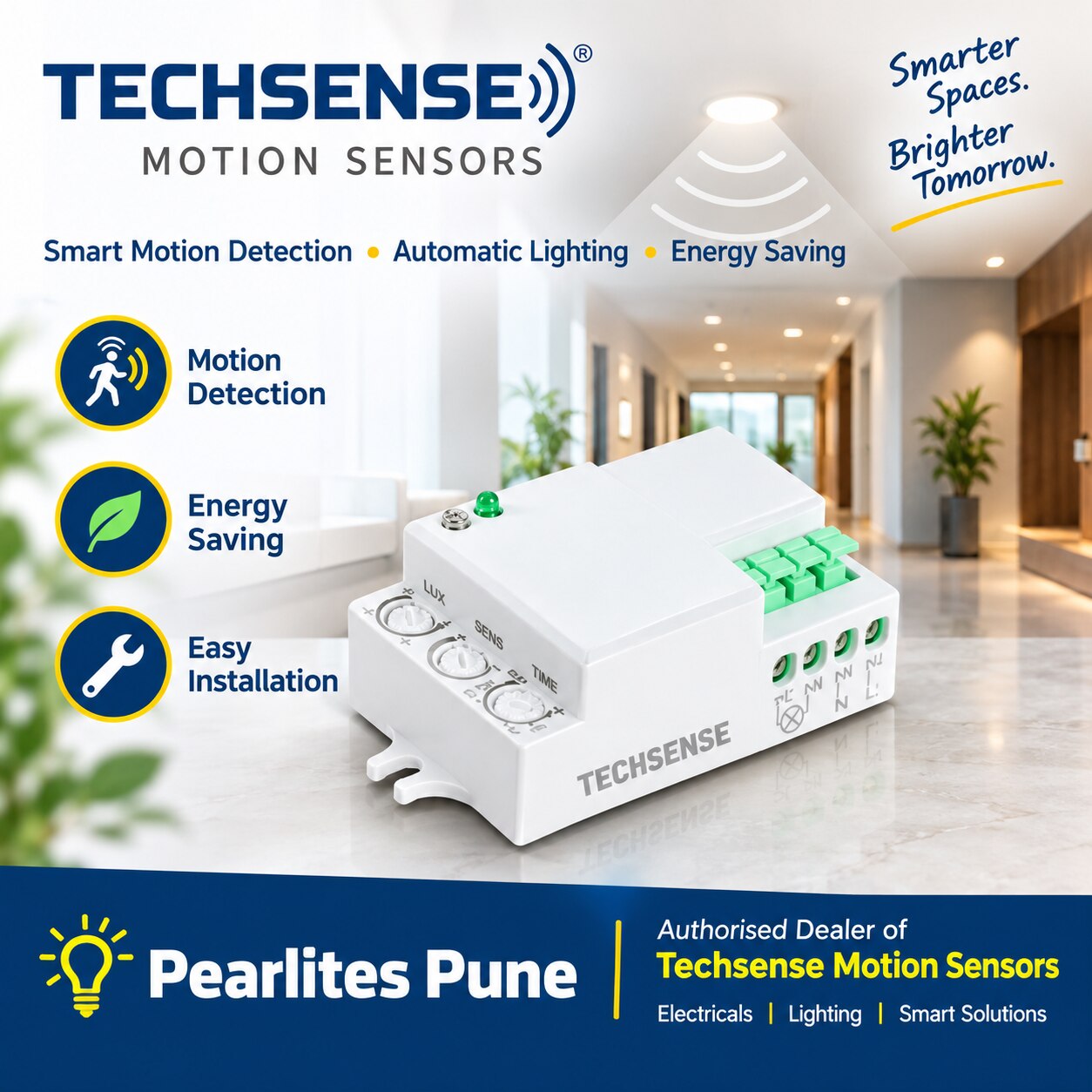 Techsense Motion Sensors | Automatic Lighting & Motion Sensor Dealer in Pune image 1