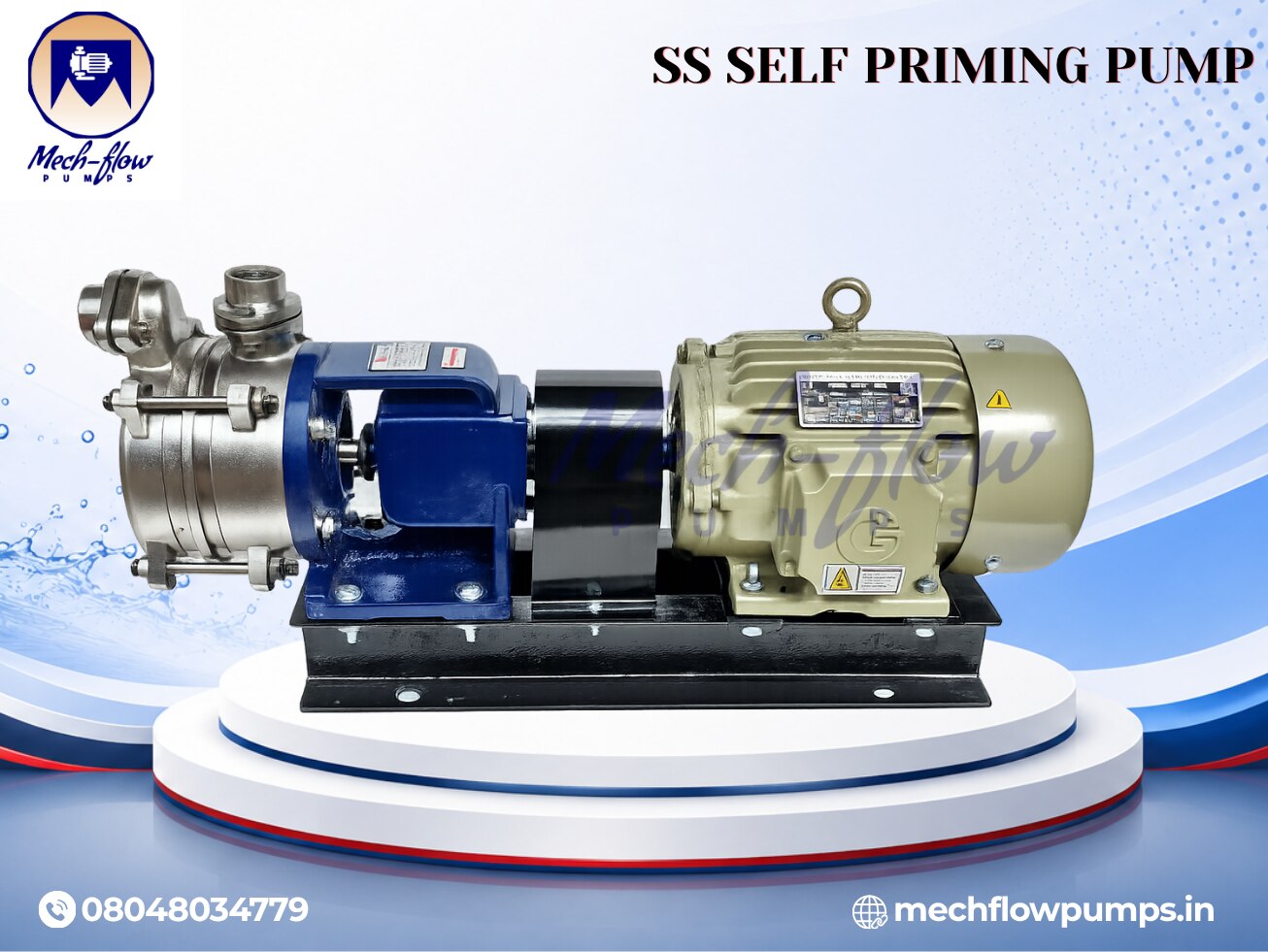 SS SELF PRIMING PUMP image 1