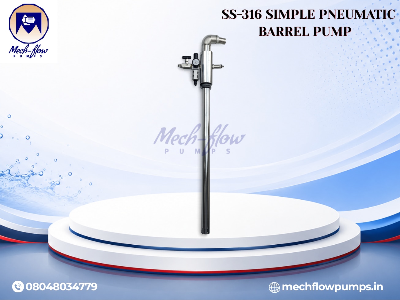 SIMPLE PNEUMATIC BARREL PUMP image 1