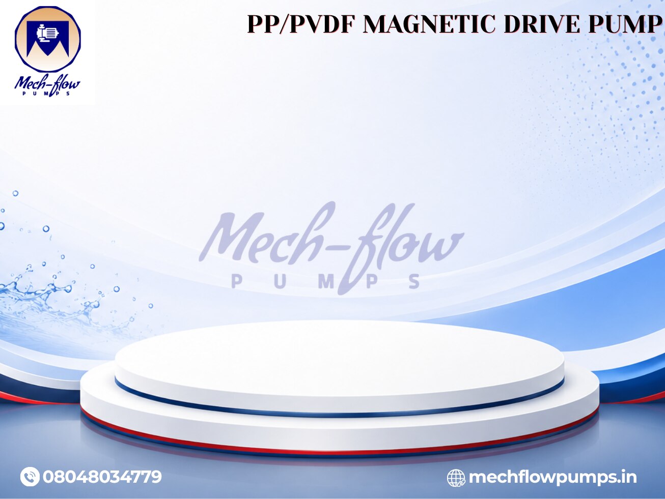 PP/PVDF MAGNETIC DRIVE PUMP image 1