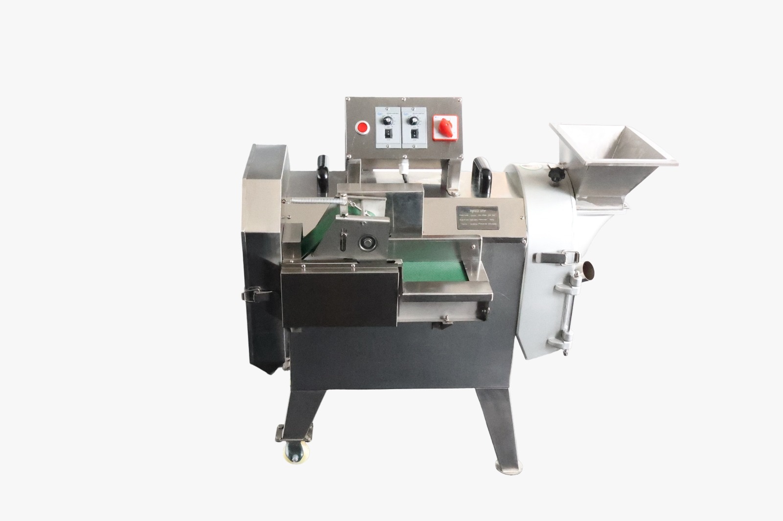 Conveyor Type Vegetable Cutting Machine - 300kg image 1