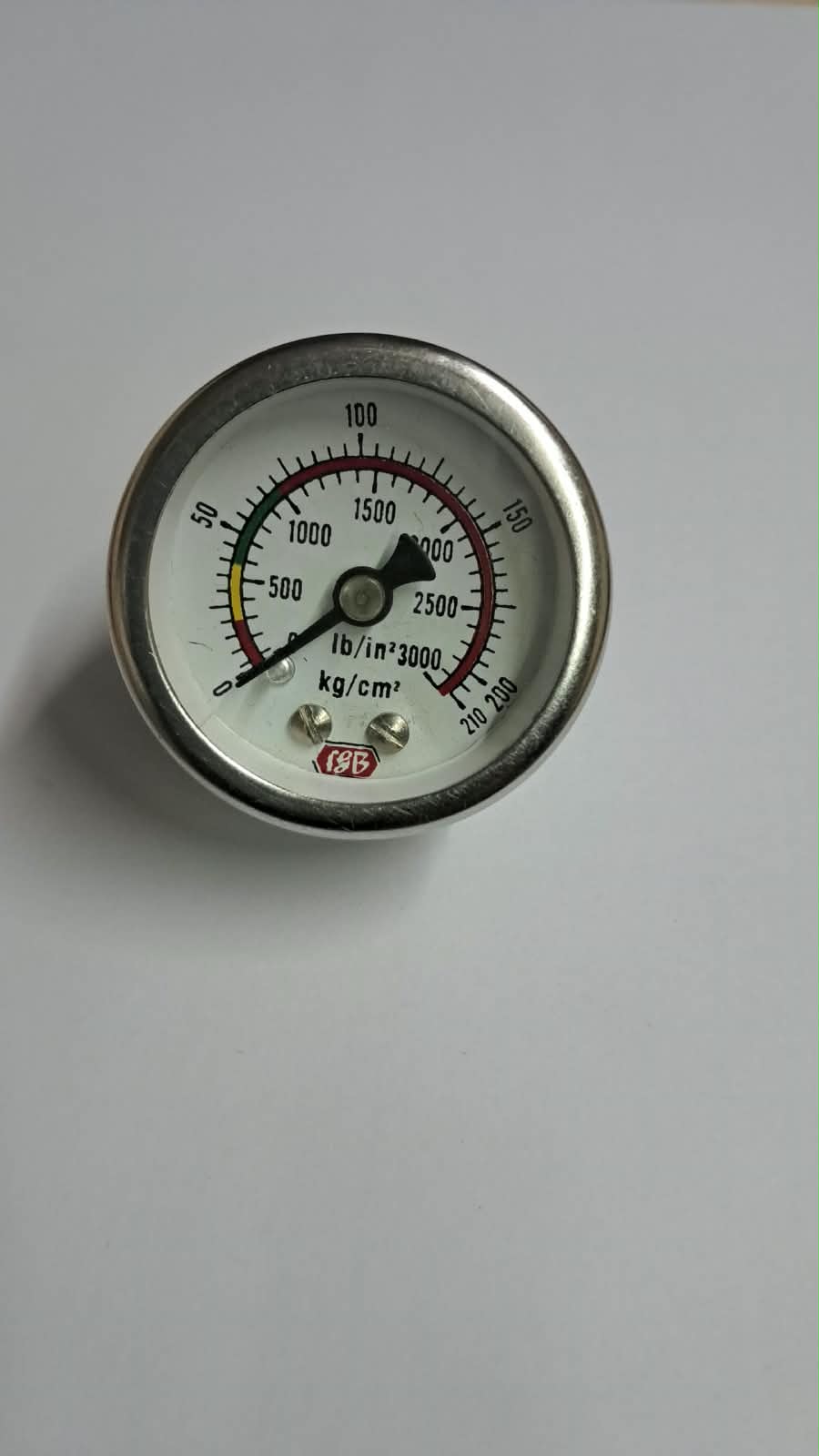 11/2"dial0-3000 psi 1/8 bsp b/c complete ss image 1