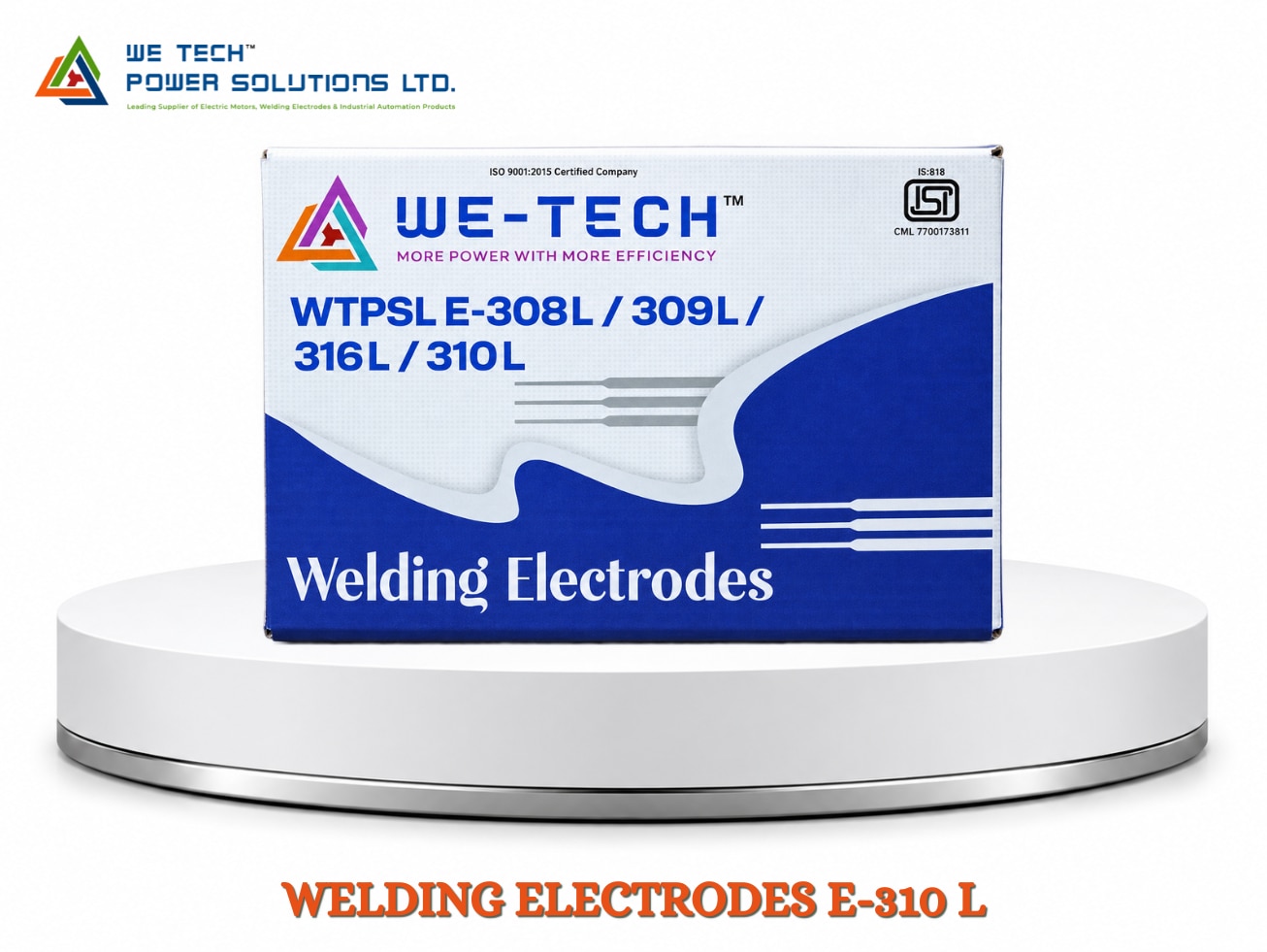 WELDING ELECTRODES E-310 L image 1