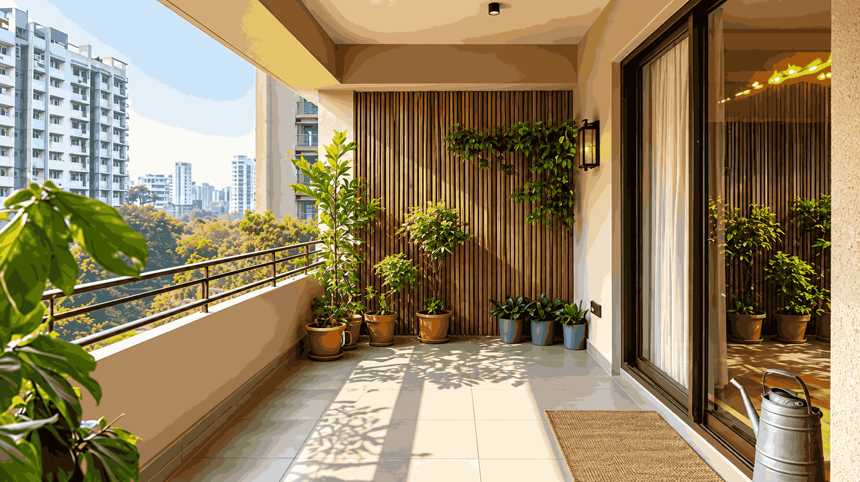 Green Vertical Balcony Garden Design | Tambaram image 1
