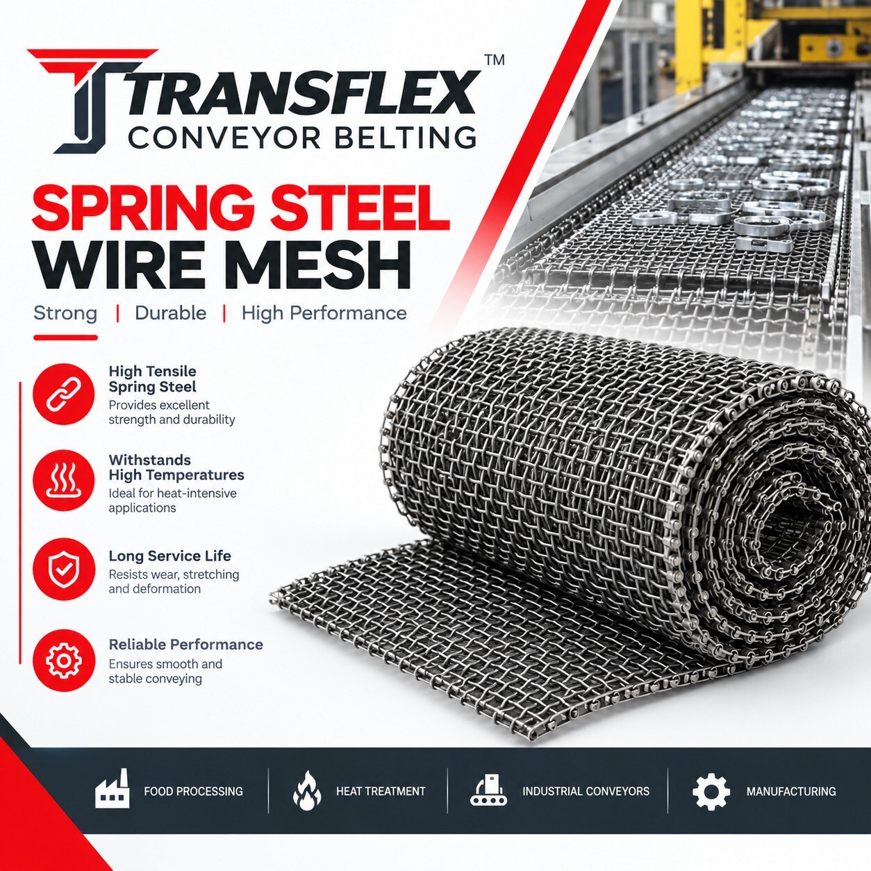 Spring Steel Wire Mesh image 1