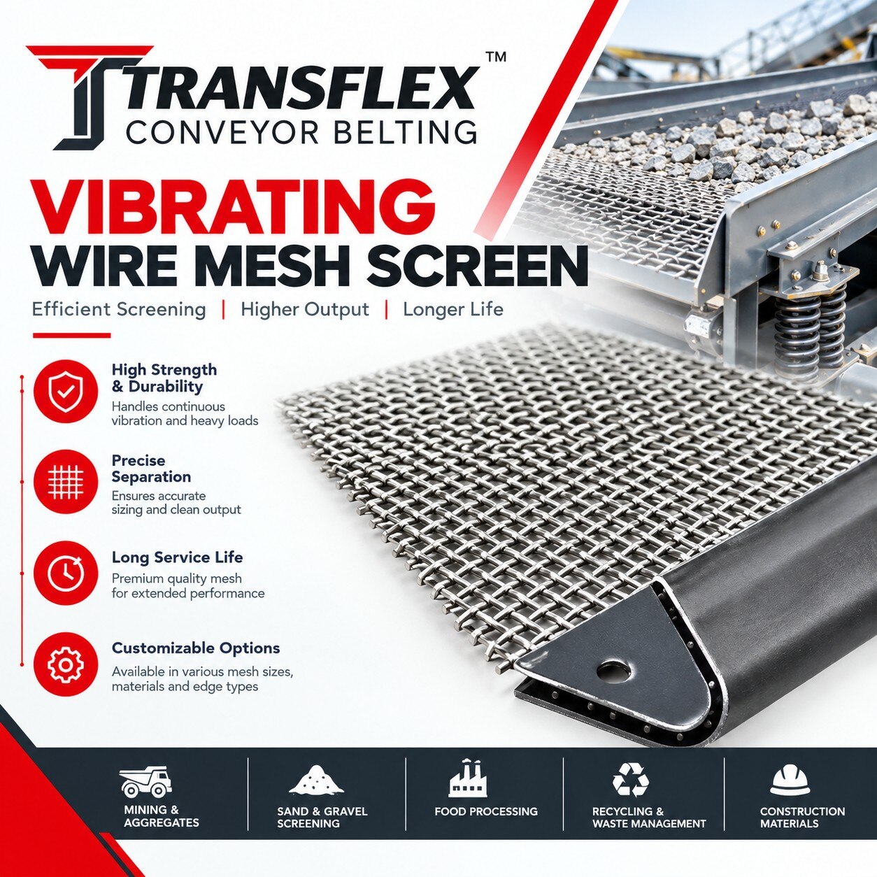 Vibrating Wire Mesh Screen image 1