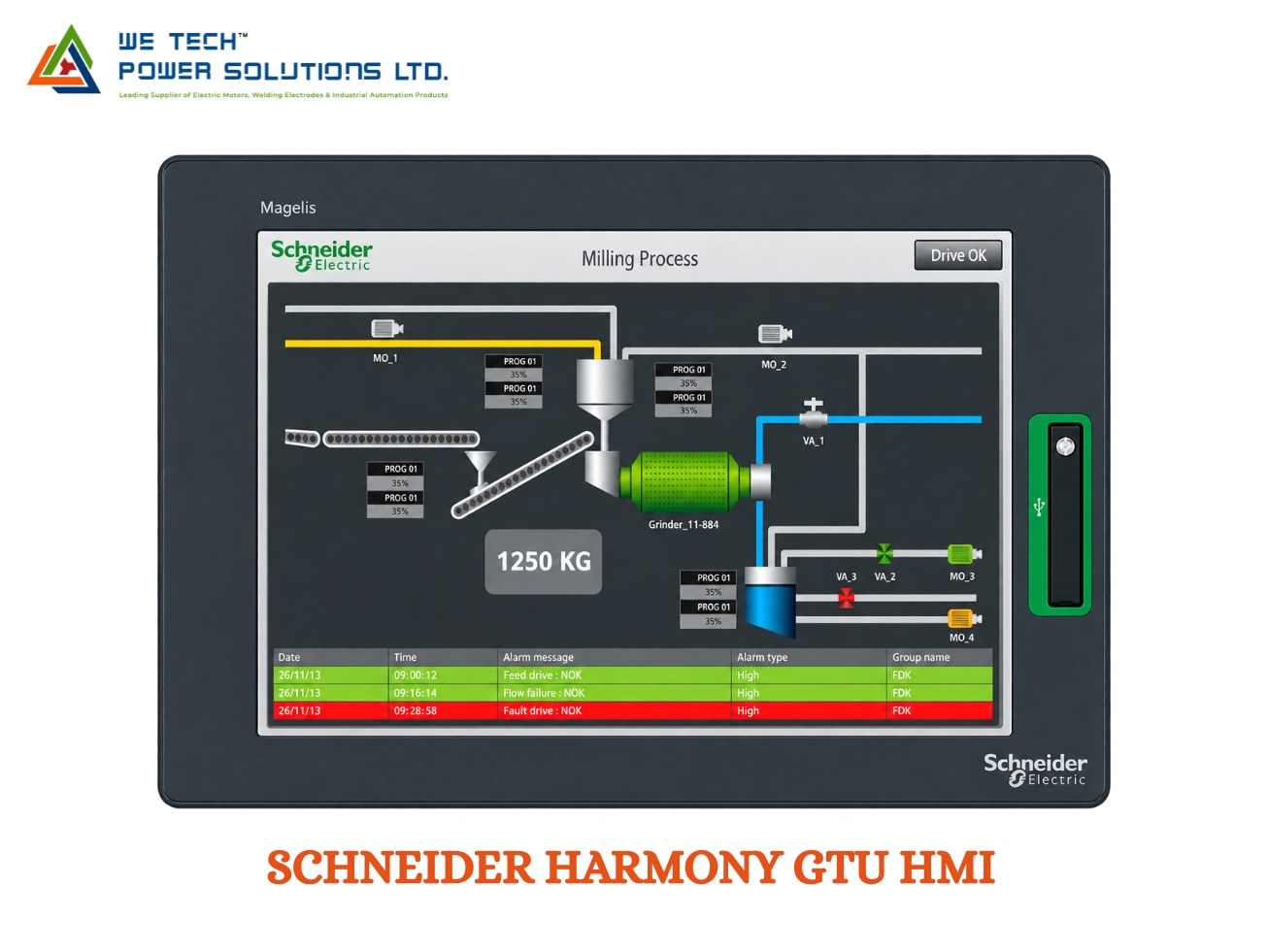 SCHNEIDER HARMONY GTU HMI image 1