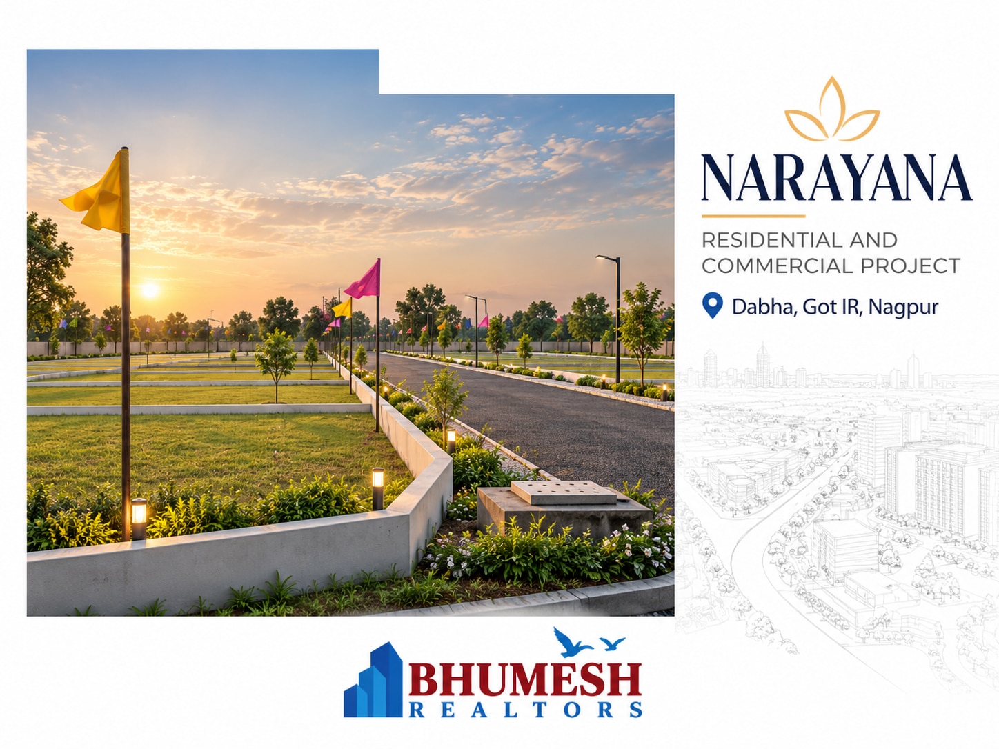 Narayana Space II – Investment-Focused Plots Near IIIT Nagpur