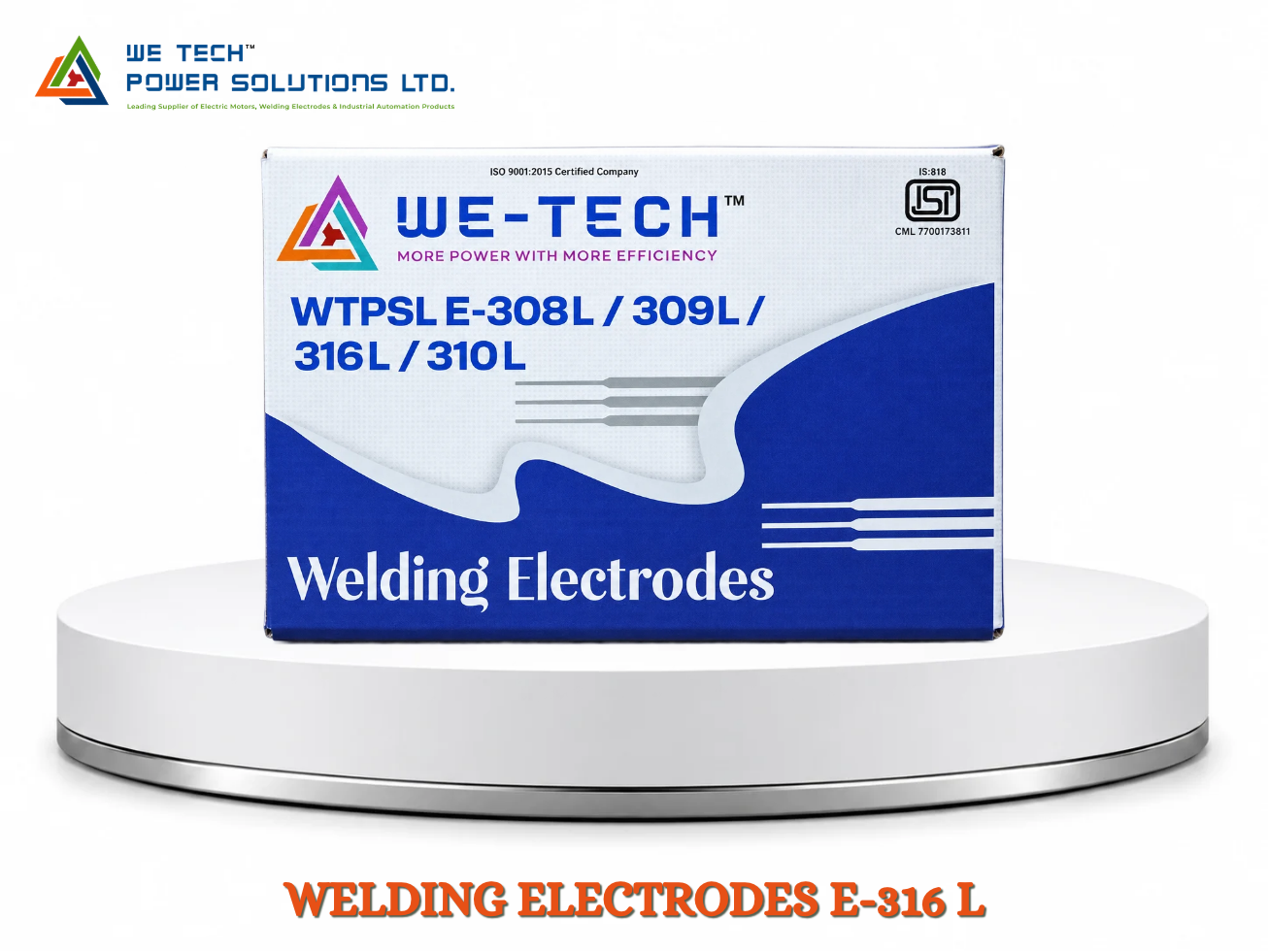 WELDING ELECTRODES E-316 L image 1