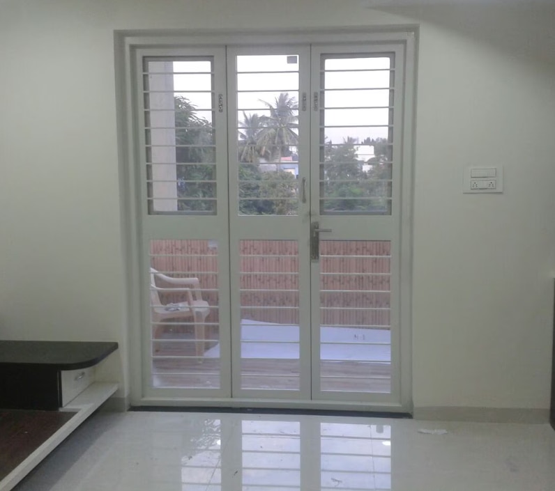 Three Leaf French Doors