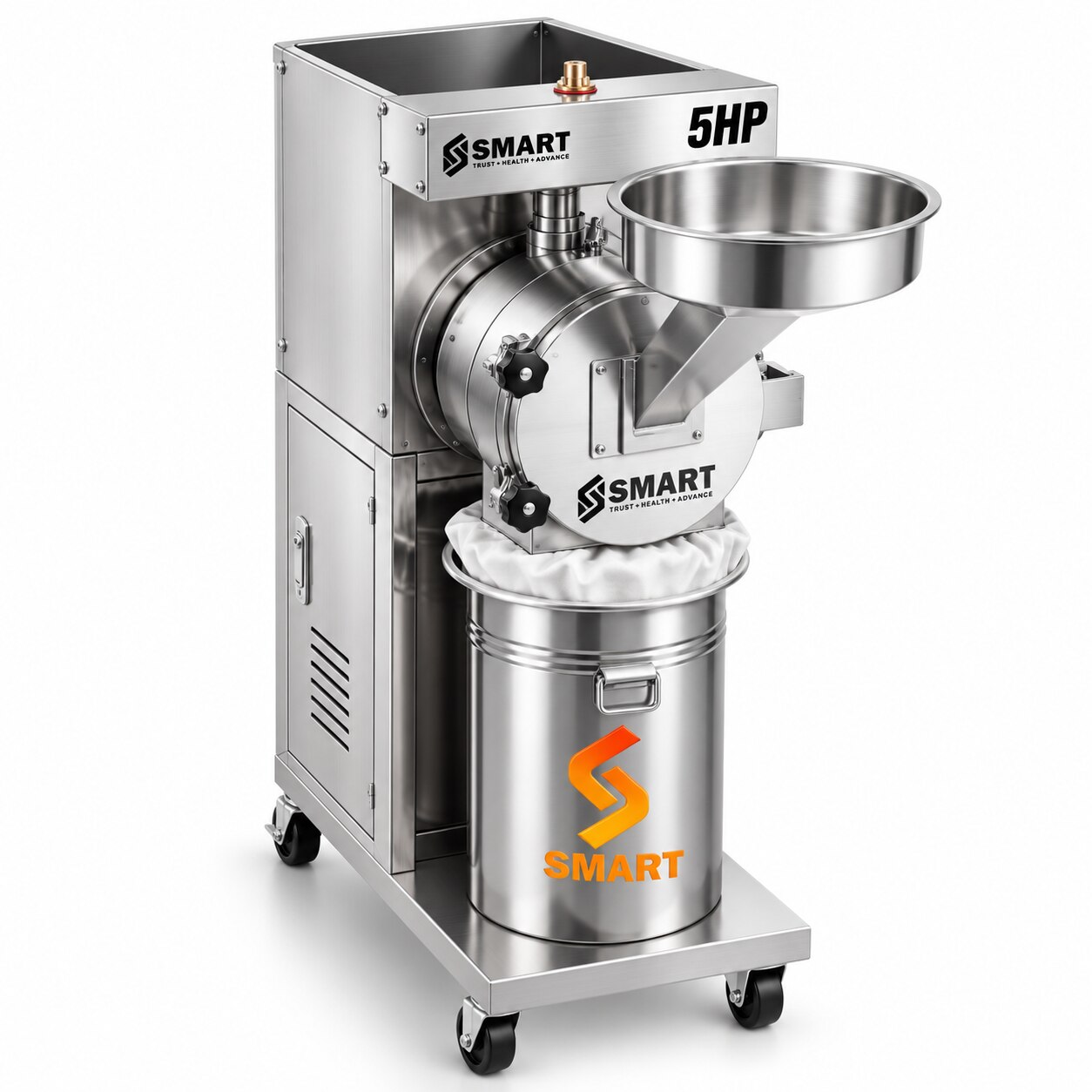 5HP SS PULVERIZER MACHINE image 1