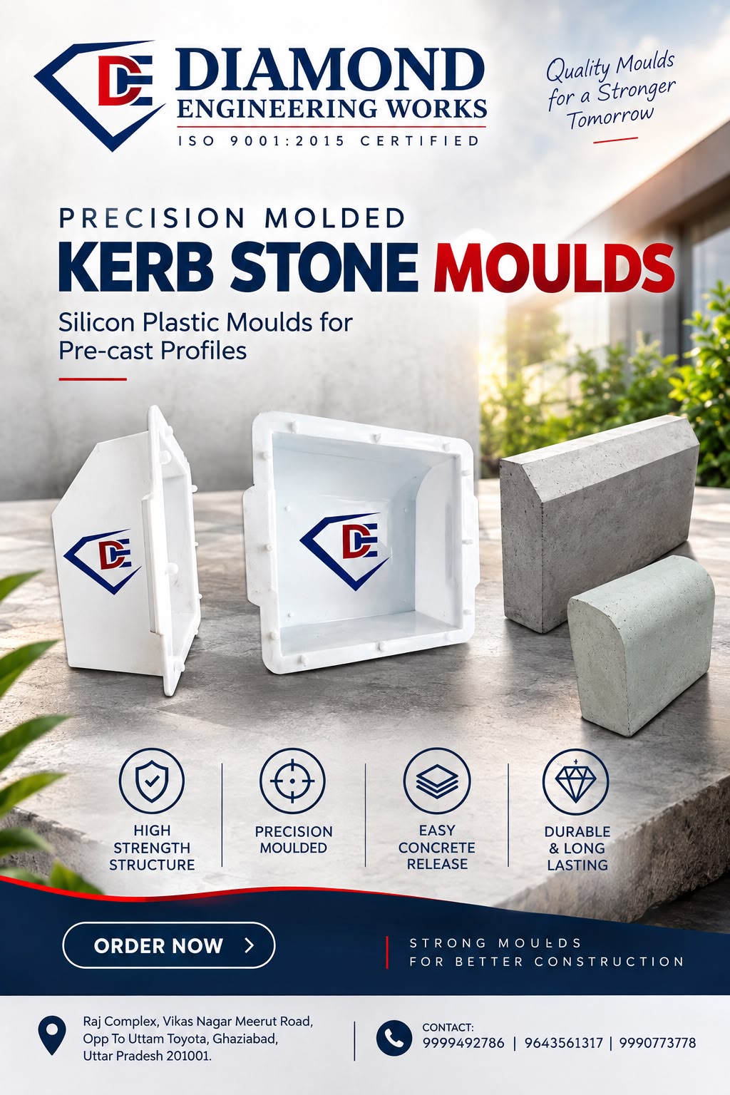 Concrete Kerbstone Mould image 1