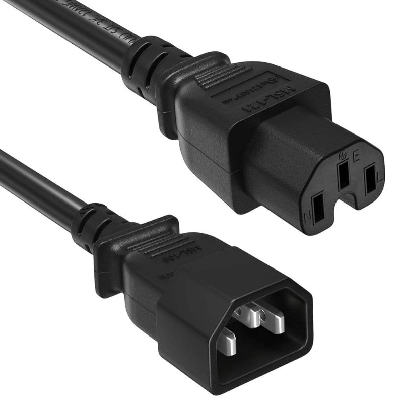 C15 & C14 Power Cords image 1