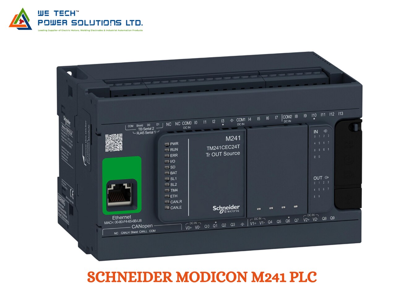SCHNEIDER MODICON M241 PLC image 1