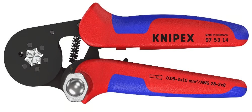 KNIPEX 97 53 14 Self-Adjusting Crimping Pliers image 1