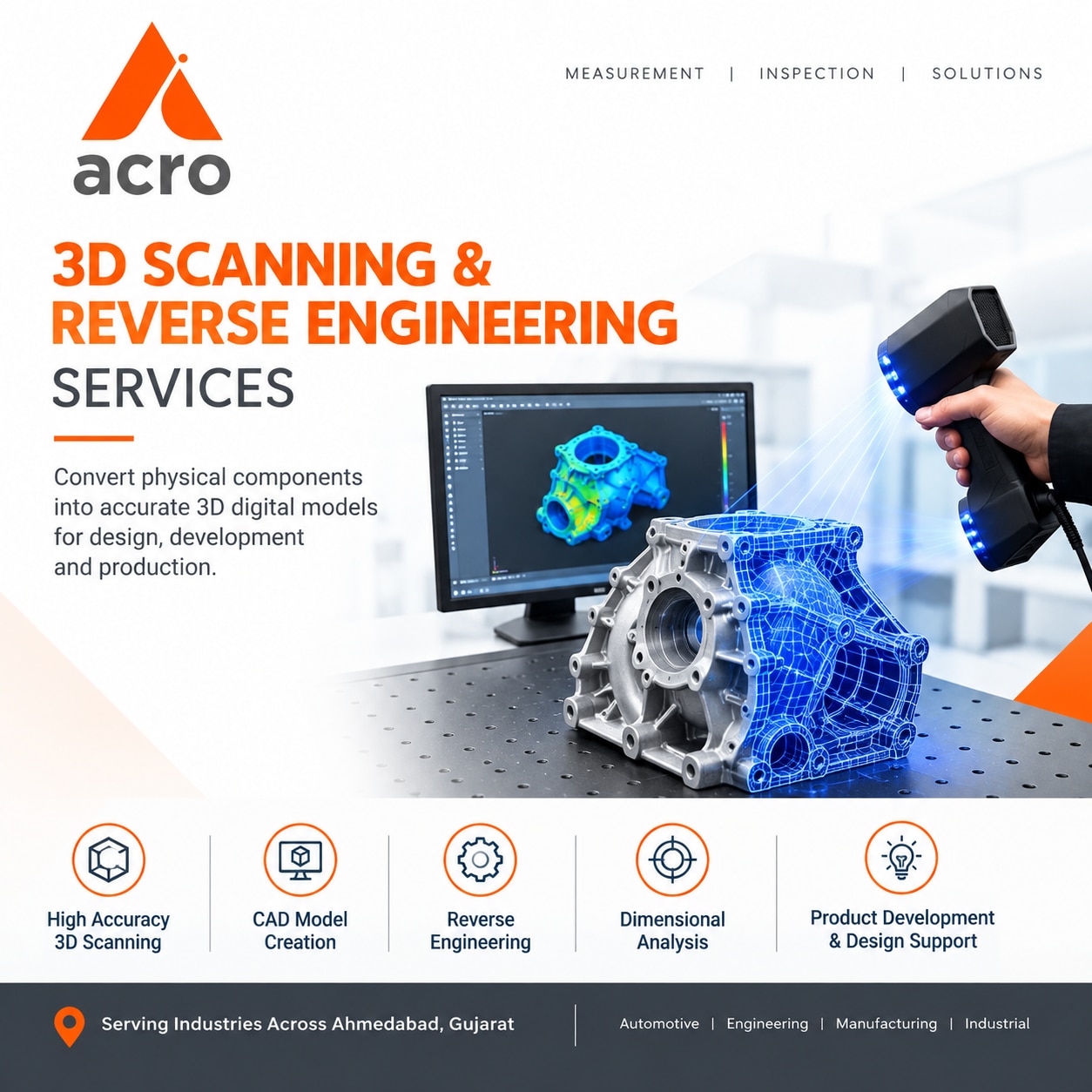 3D Scanning & Reverse Engineering Service Provider in Ahmedabad image 1