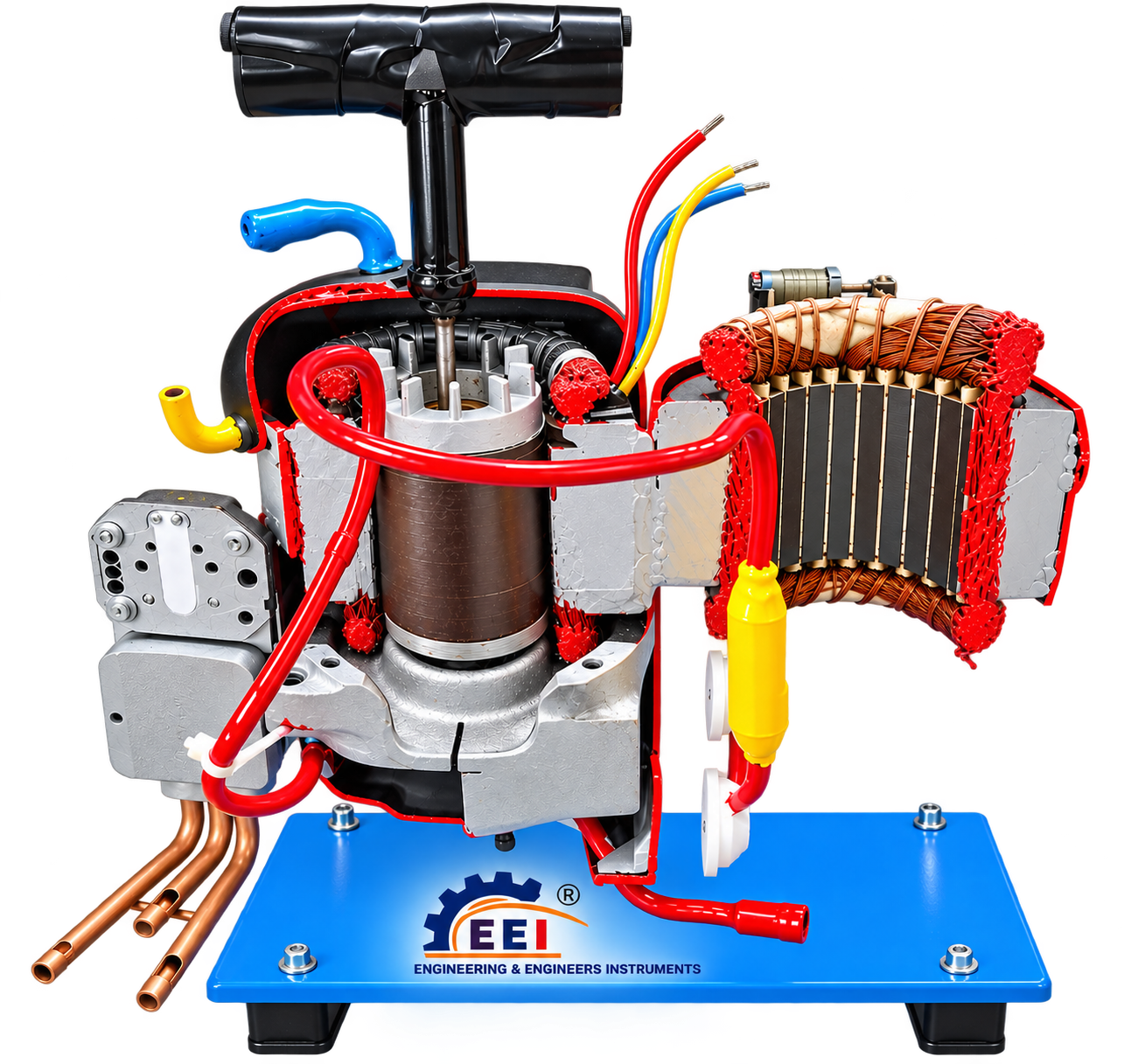 Cut-Section Model of Reciprocating Refrigerant Compressor image 1