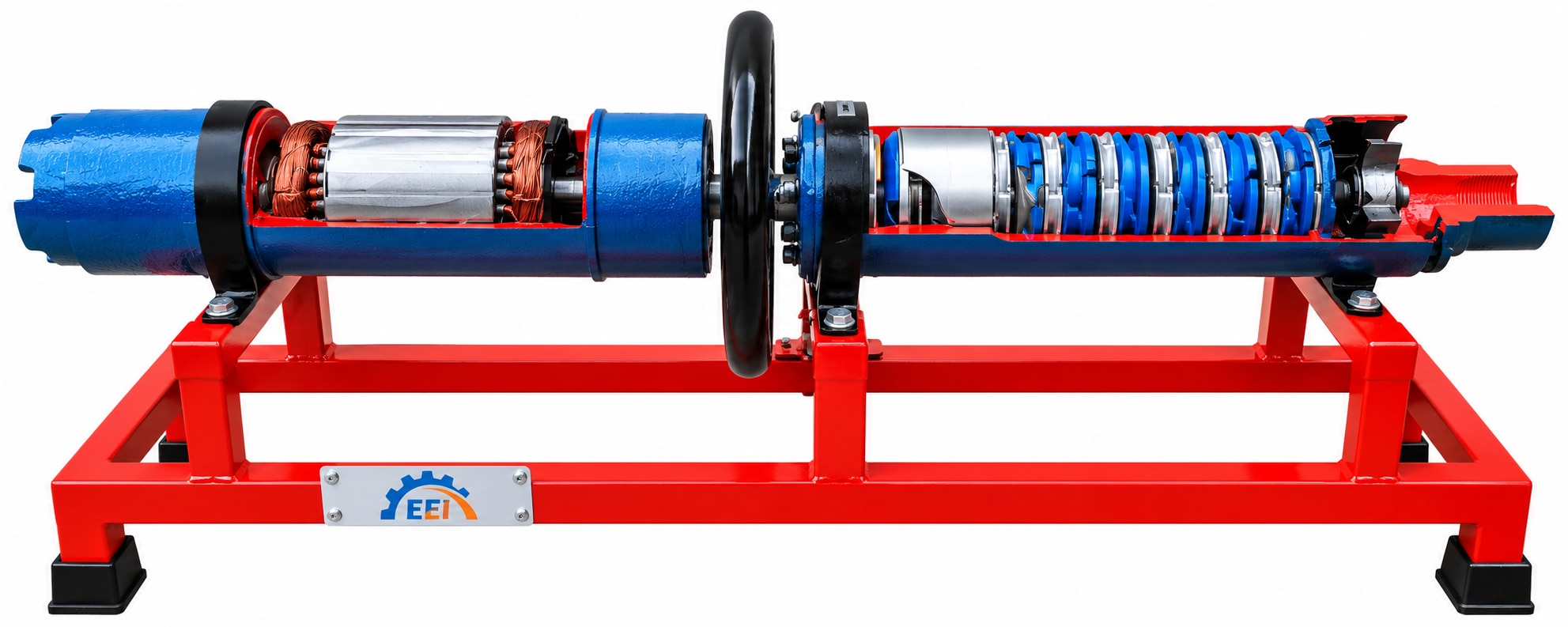 Cut-Section Model of Submersible Pump image 1