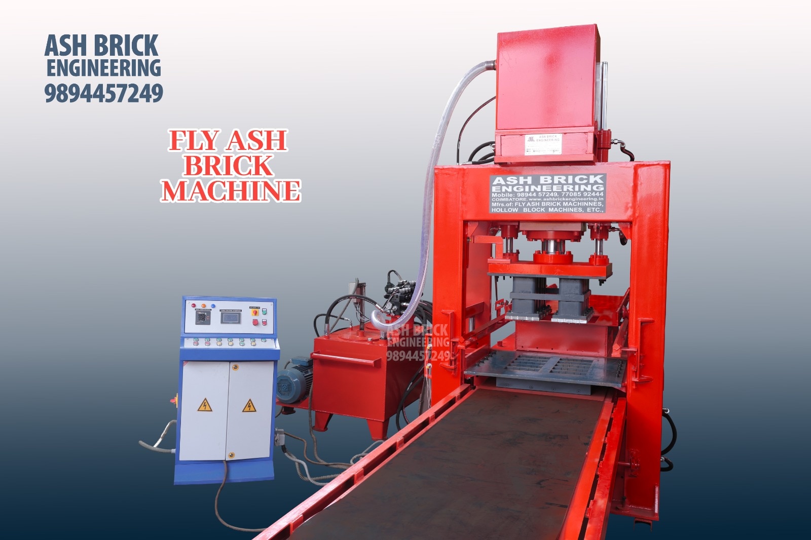 Fly Ash Brick Machin