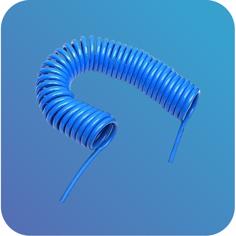 Polyurethane Coiled Tubes image 1
