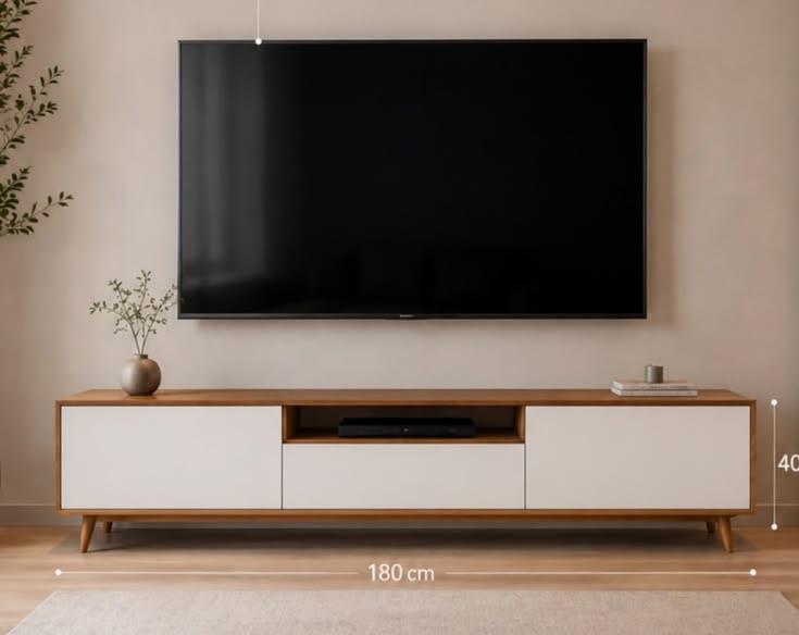 Modern TV Unit Design Where Elegance Meets Functionality image 1