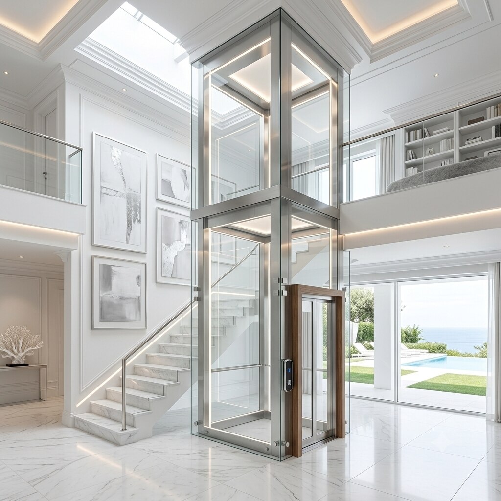 GLASS ELEVATOR image 1