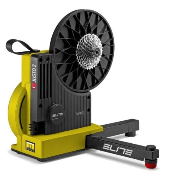 ELITE JUSTO 2 MAGNETIC DIRECT DRIVE SMART BICYCLE TRAINER image 1