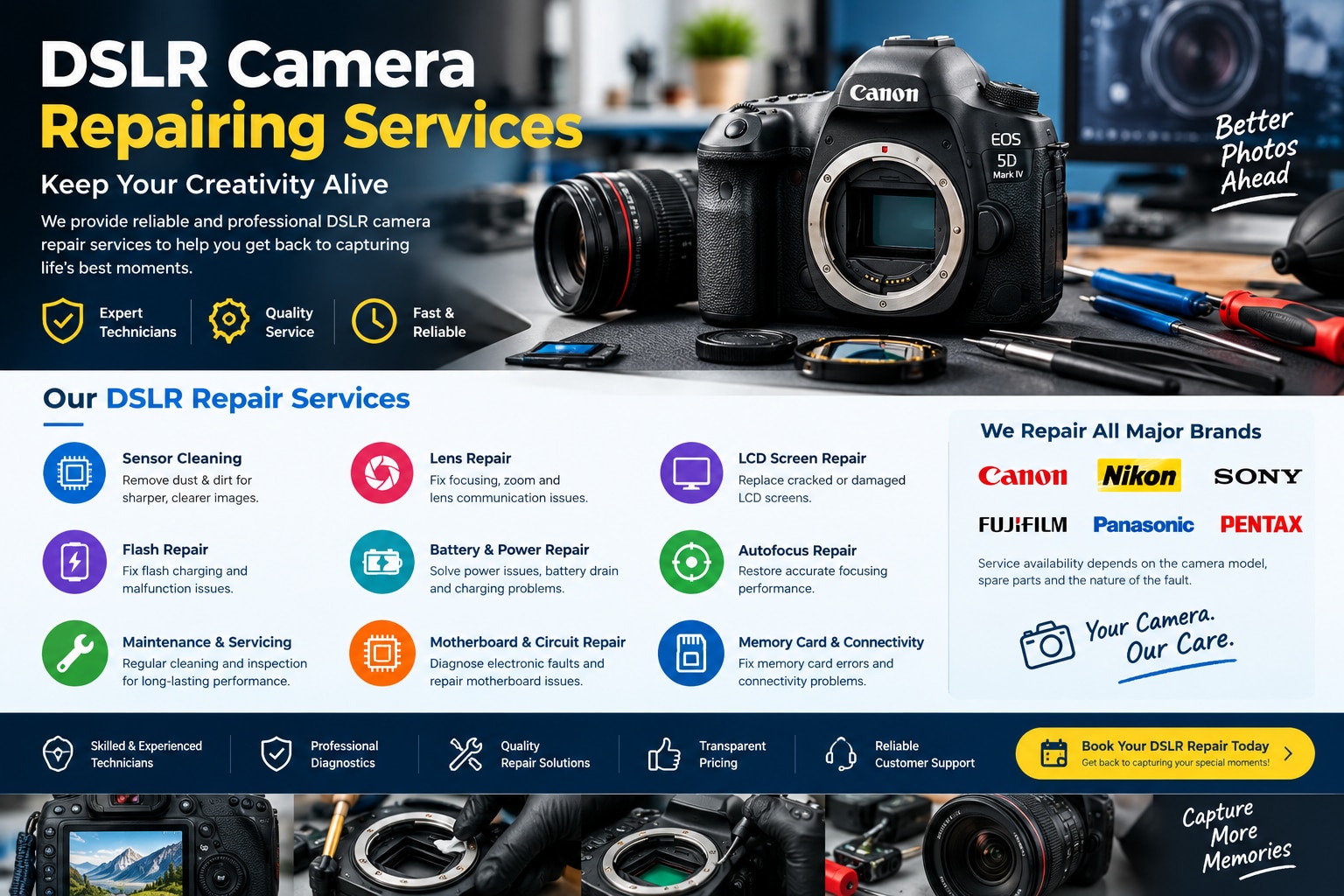 DSLR Repairing image 1