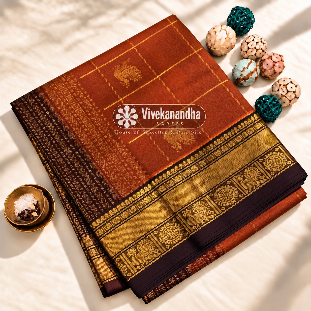 SCMC-01, SILKCOTTON MAYIL CHAKRAM image 1