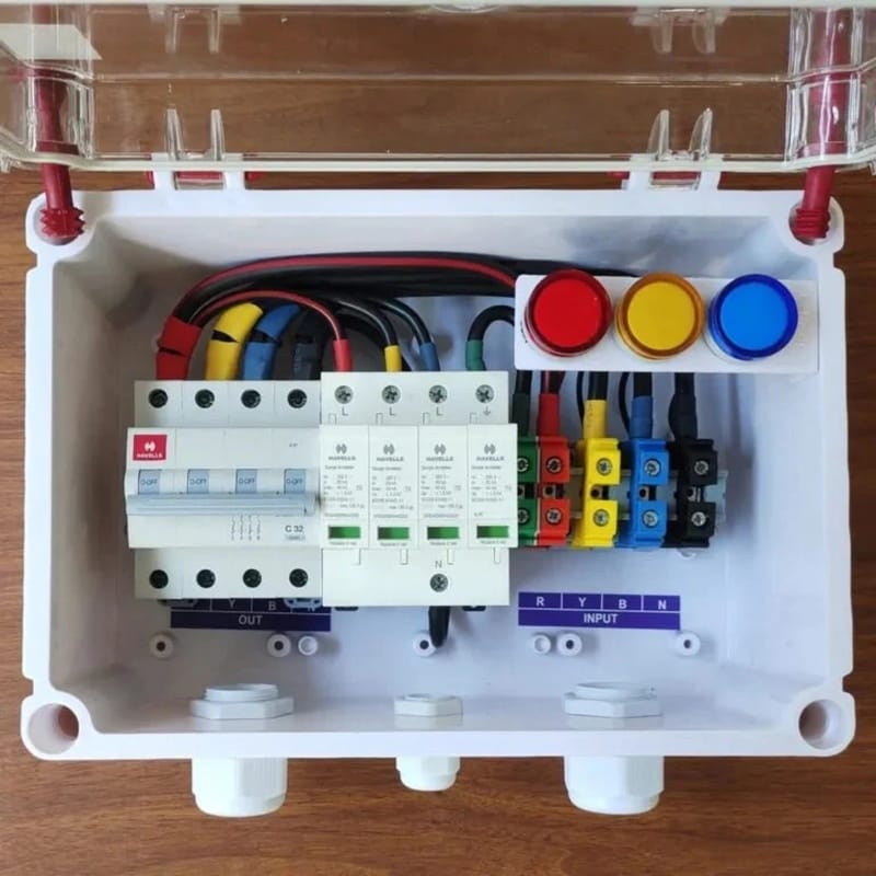 ACDB (3-PHASE) L&T / HAVELLS//ELMEX/REPUTED image 1