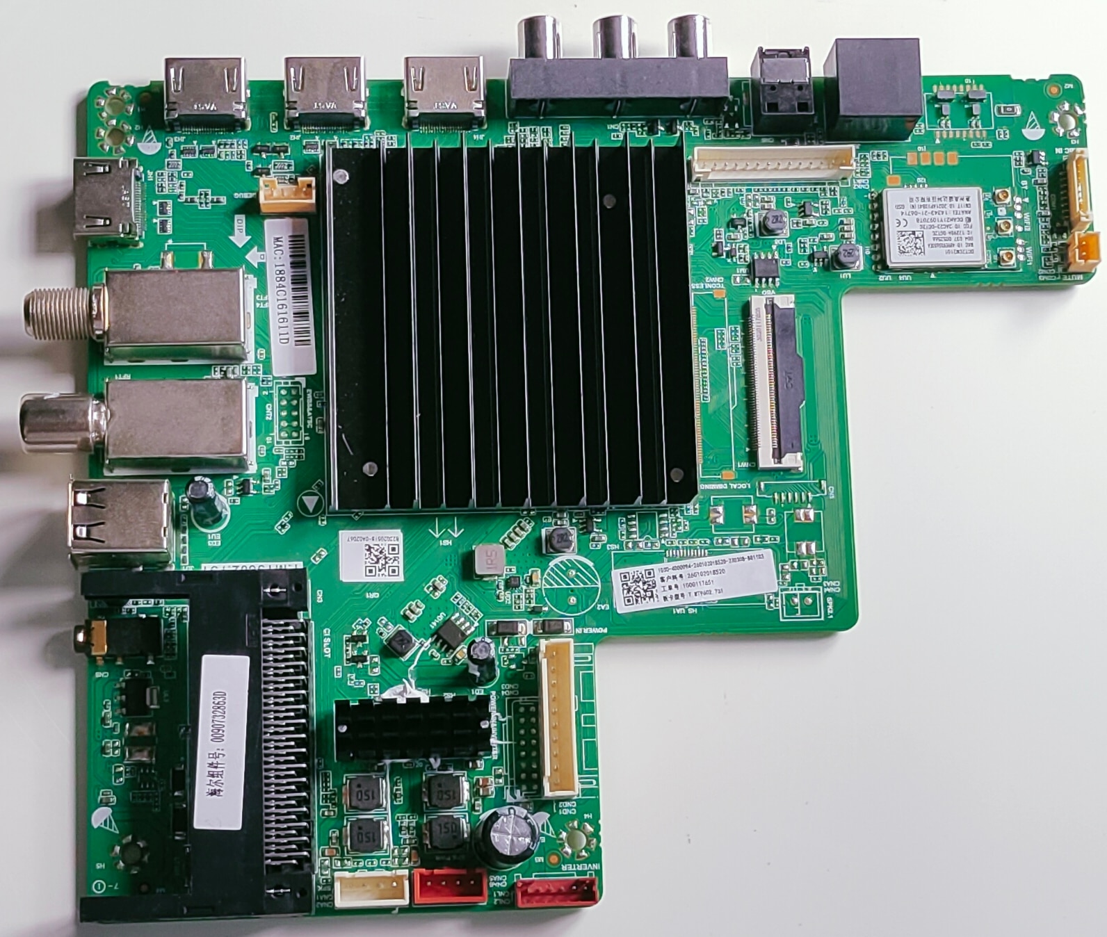 Haier Google LED TV 43P7GT Motherboard, Main Board, Main PCB image 1