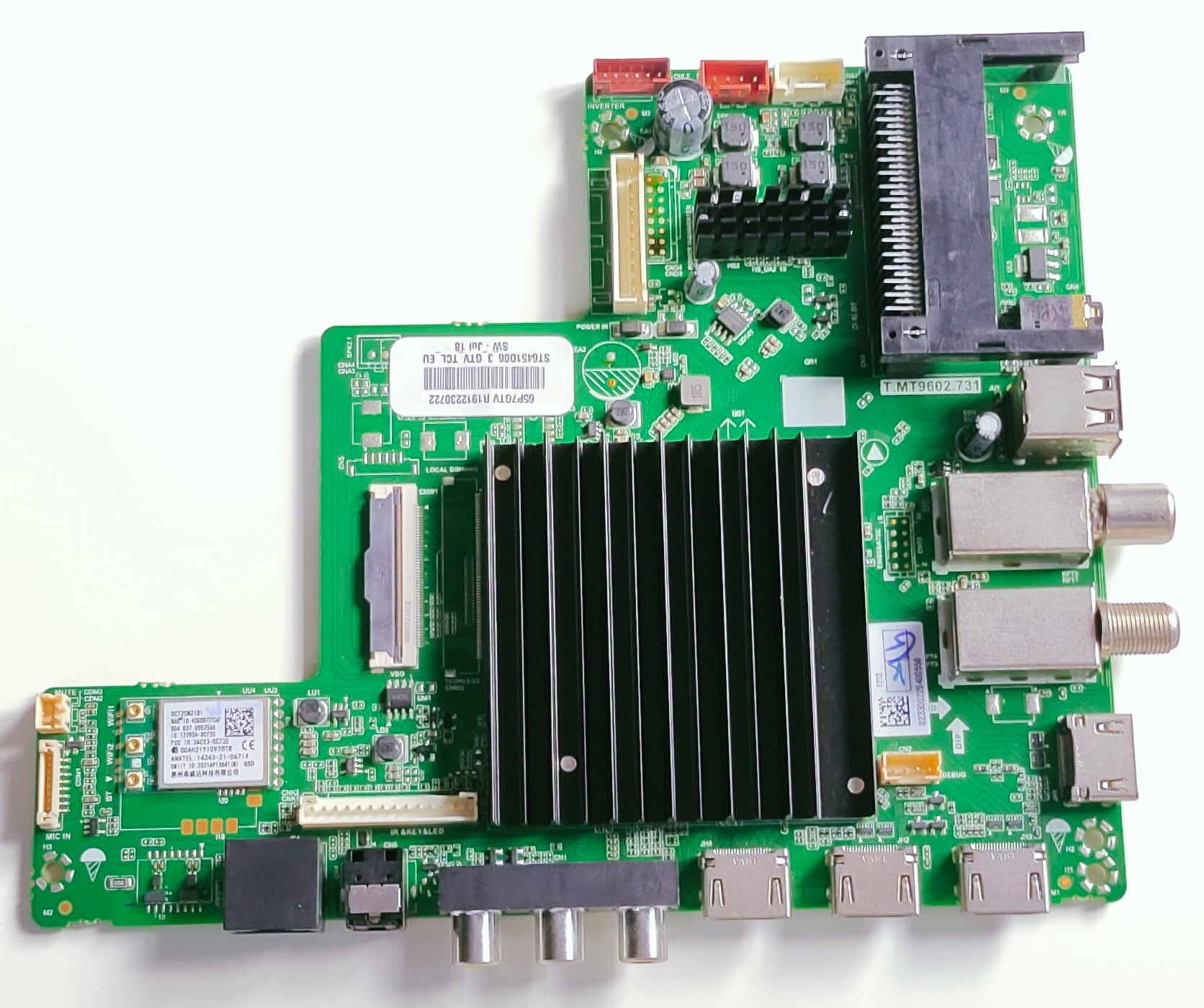 Haier Google LED TV 55P7GT Motherboard, Main Board, Main PCB image 1