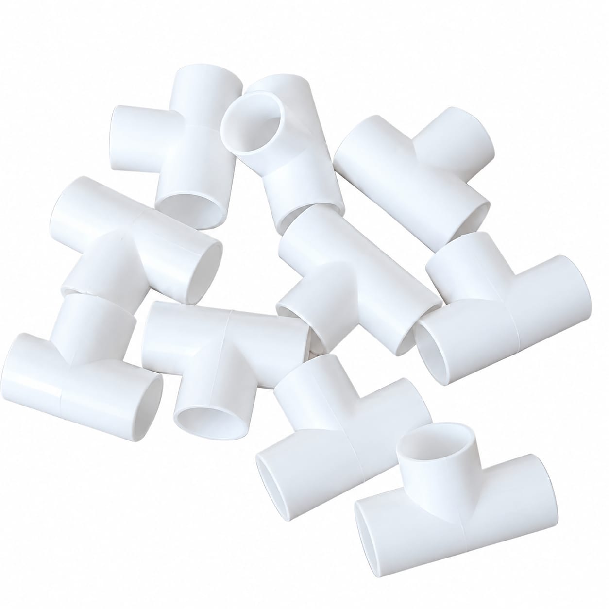 PVC TEE 20 SQ MM (POLYCAB) image 1