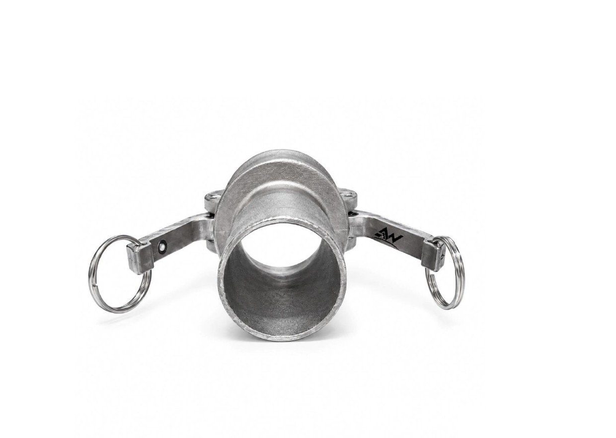 Type C Female Camlock Coupling with Hose Shank image 1