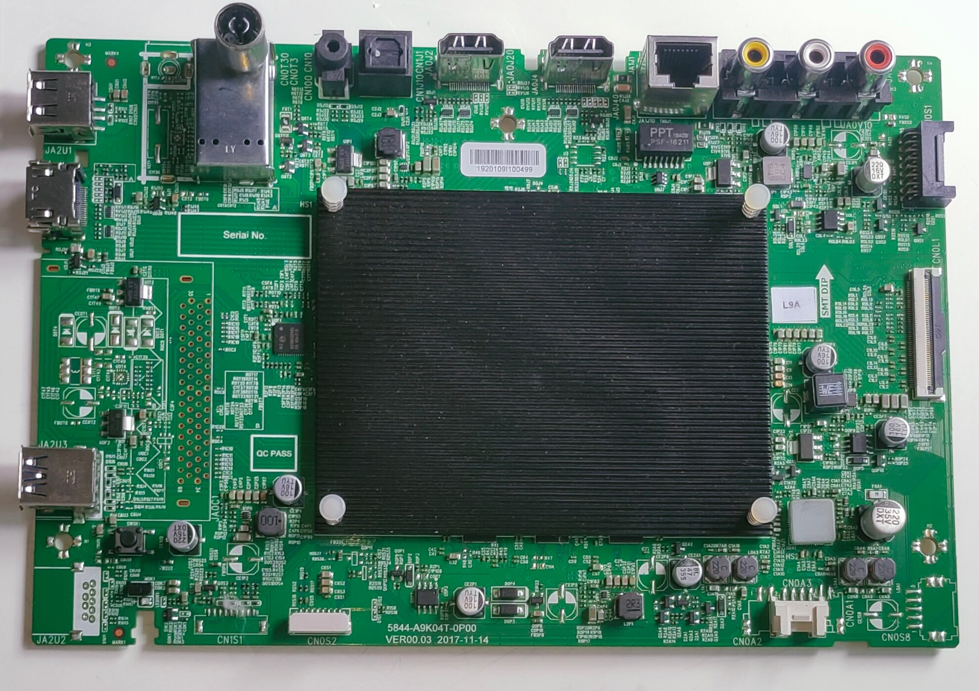 Panasonic TH-43FX670DX 4K Android LED TV Motherboard, Main Board, Main PCB image 1