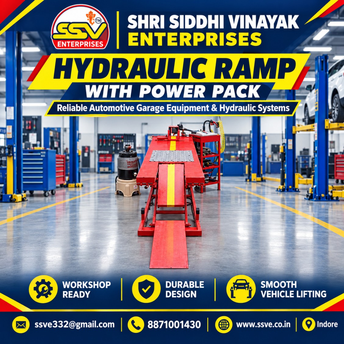 Hydraulic Ramp with Power Pack image 1