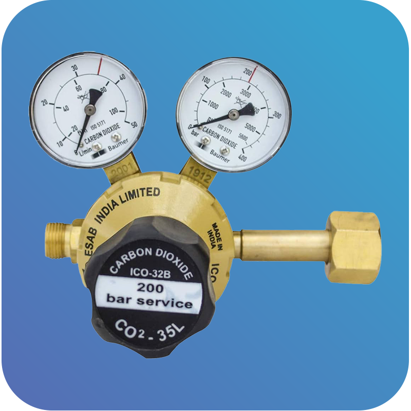 CO2 Single Stage Regulator (ICO-32B) image 1