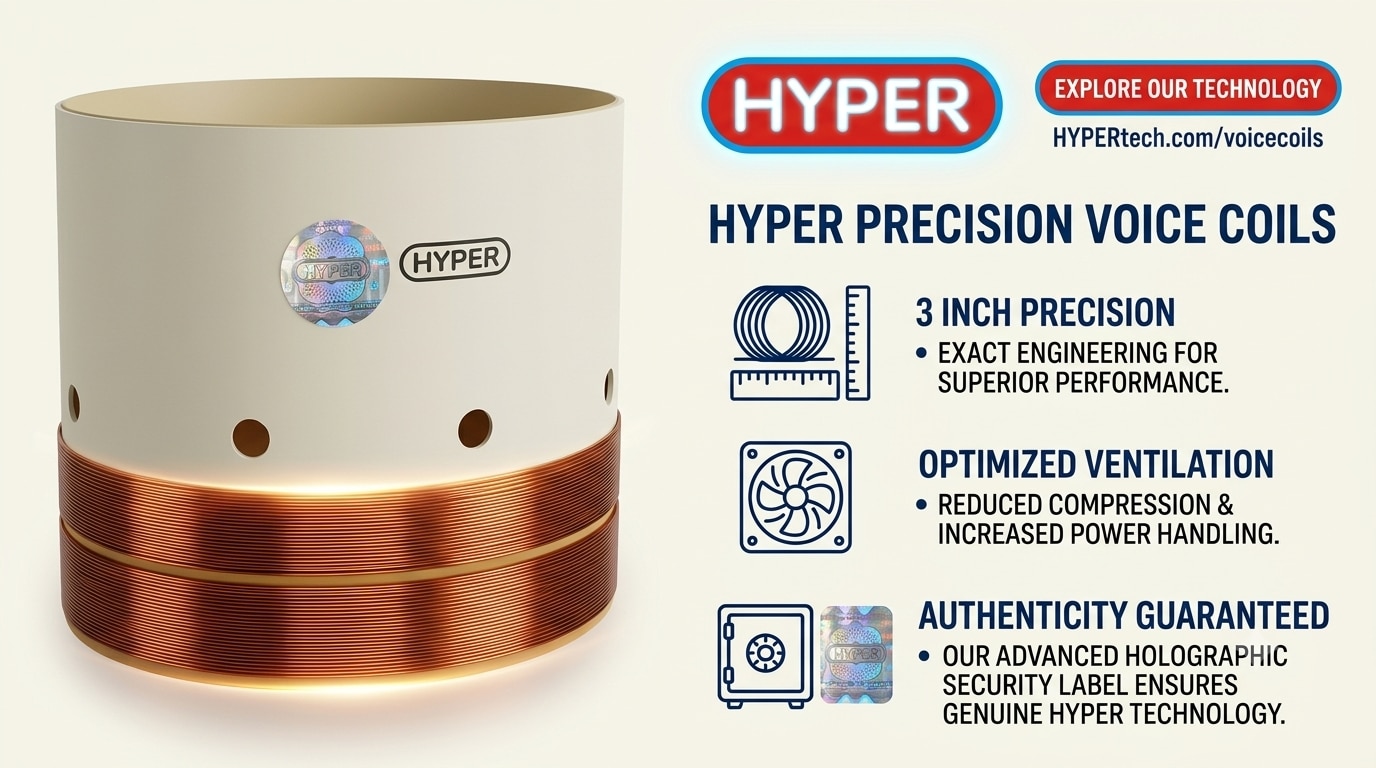 DJ Voice Coil Manufacturer in Anand, Gujarat – HYPER ELECTRONICS image 1