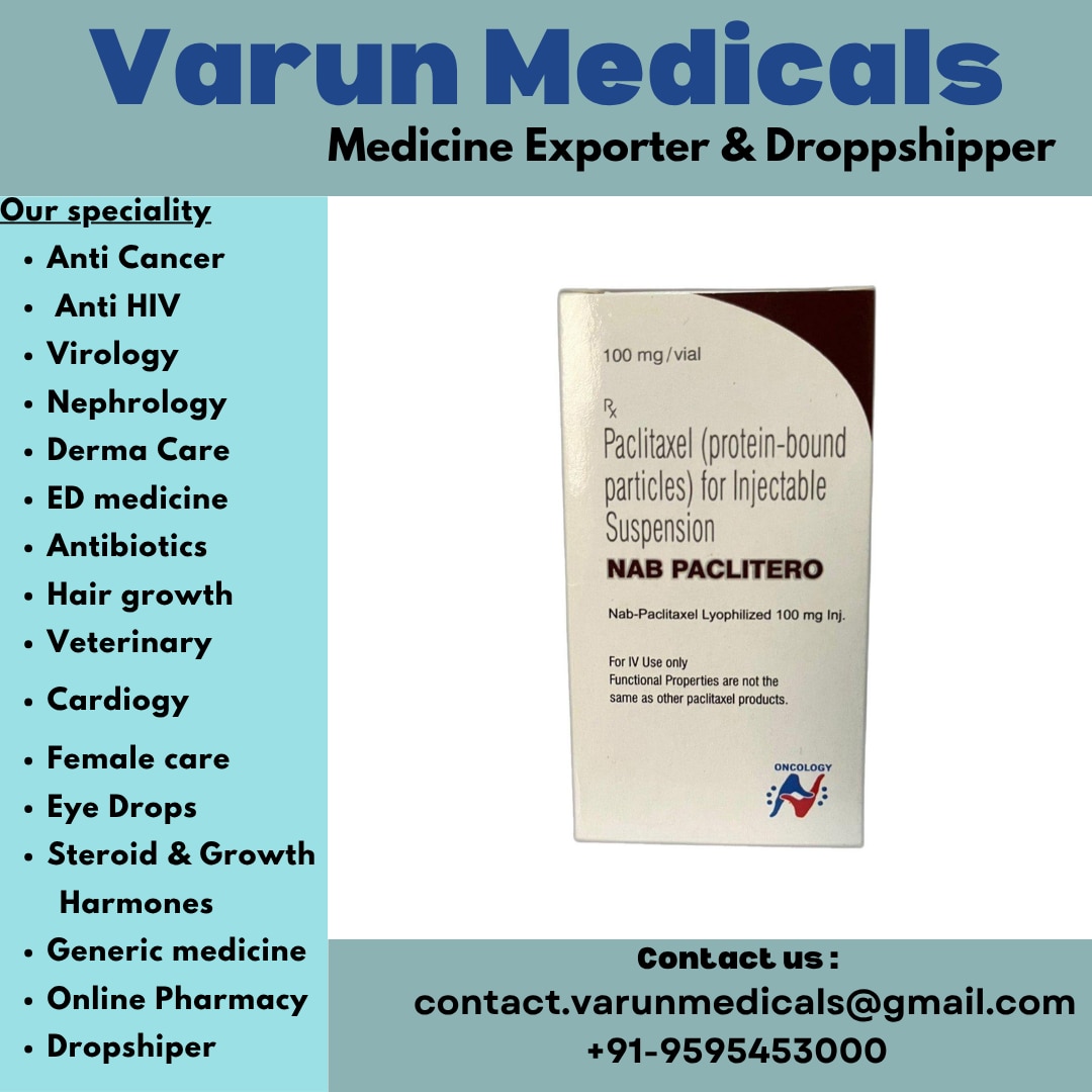 Nab Paclitero 100 mg